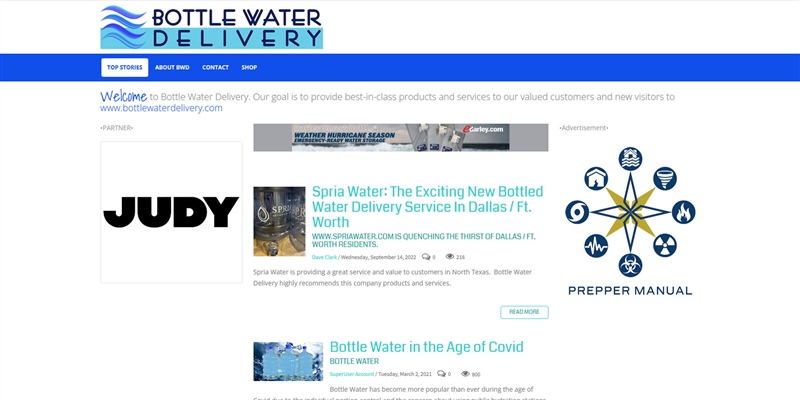 Bottle Water Delivery